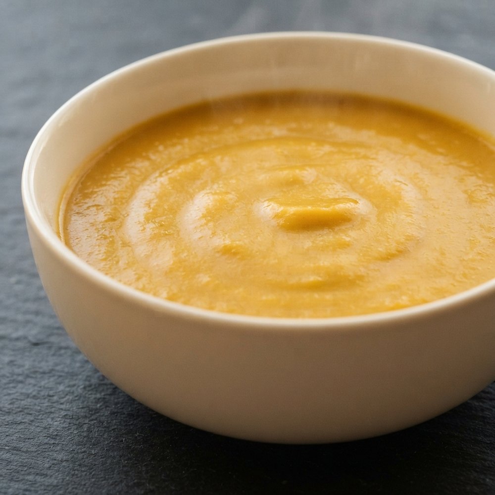 Curried Cauliflower-Sweet Potato Soup