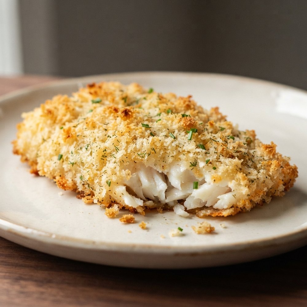 Crispy Ranch Panko Air-Fried Cod
