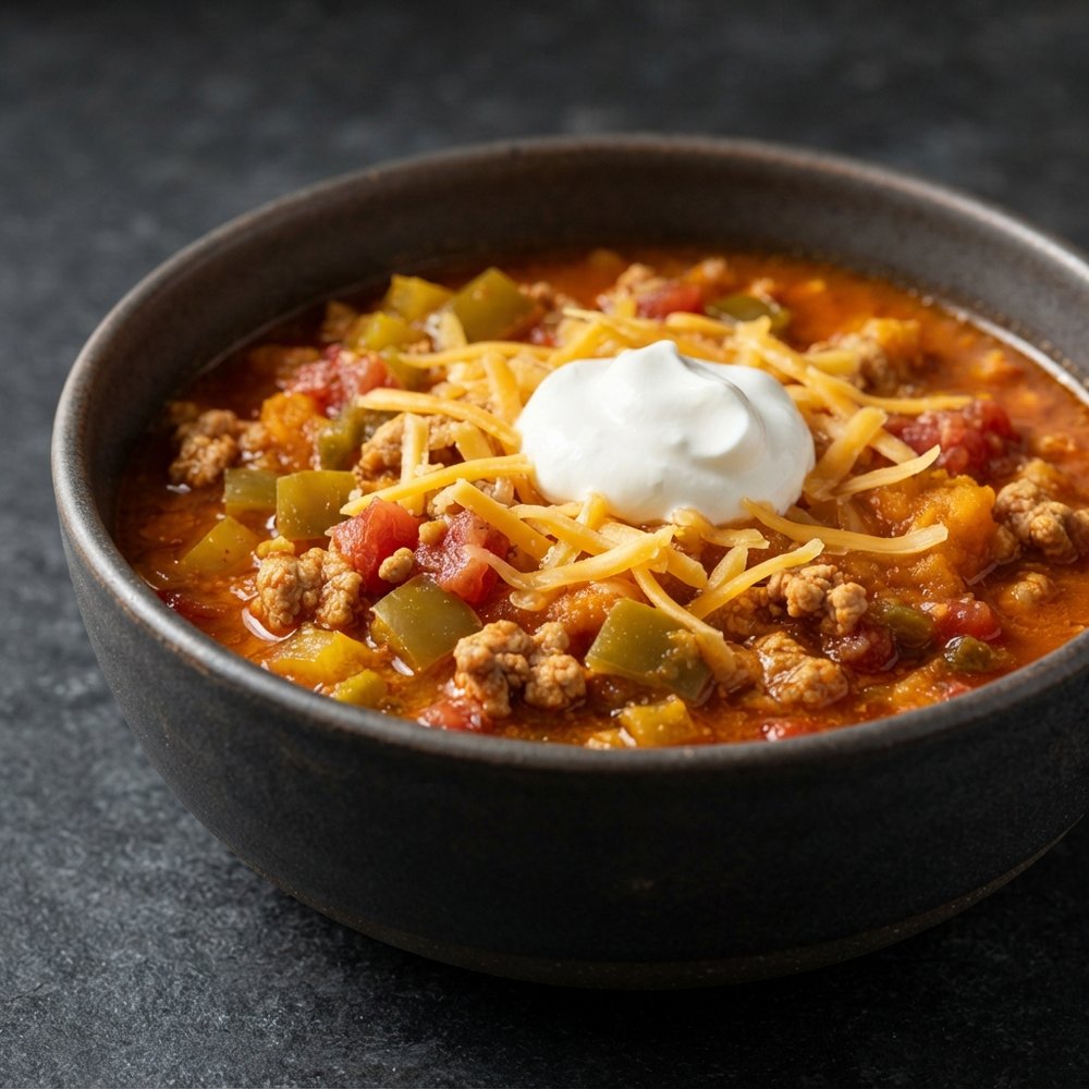 Pumpkin and Turkey Chili