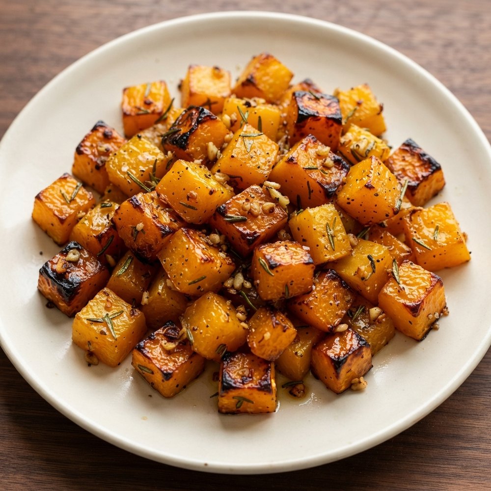 Rosemary Roasted Butternut Squash