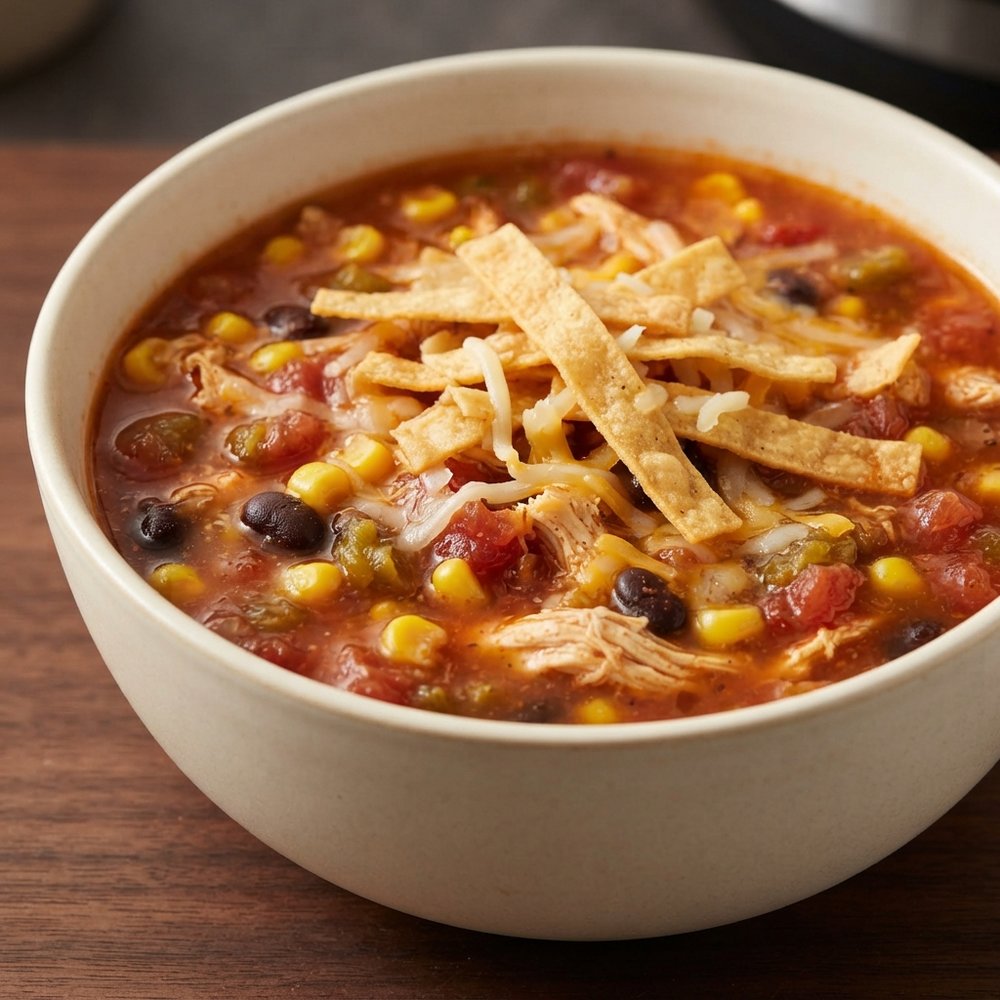 Instant Pot Dump-and-Go Chicken Tortilla Soup
