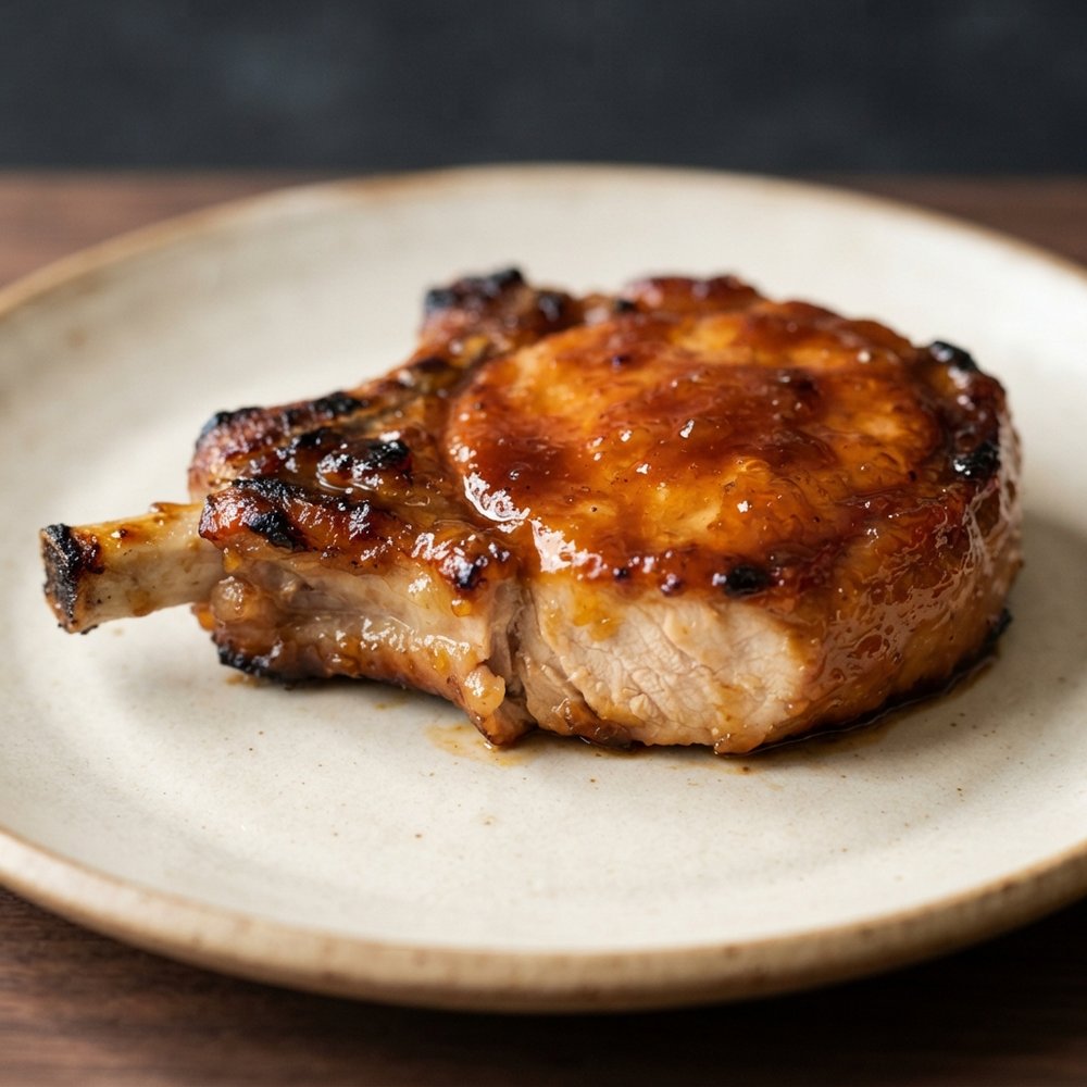 Orange-Glazed Pork Chops