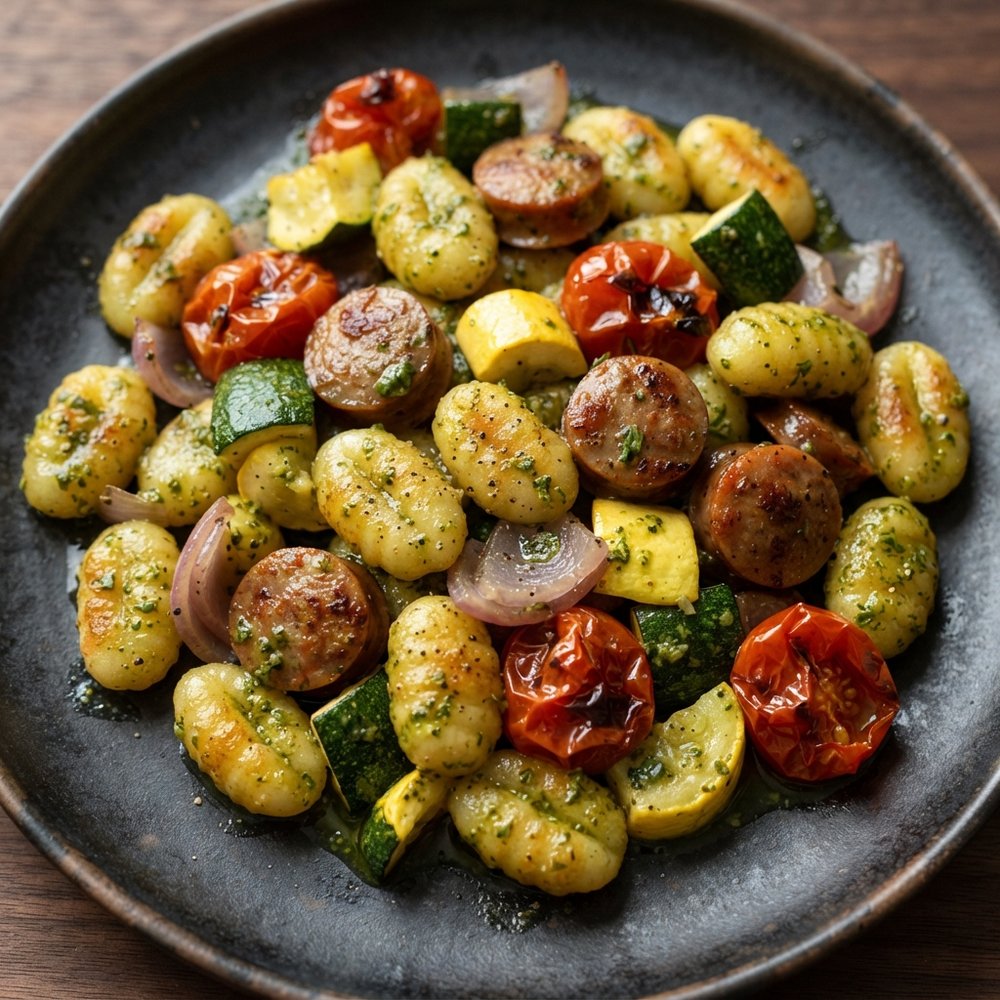 Sheet Pan Summer Gnocchi
