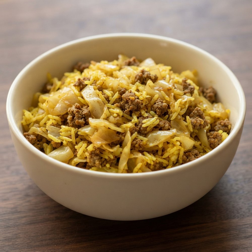 Kalam Polo (Persian Cabbage and Rice)