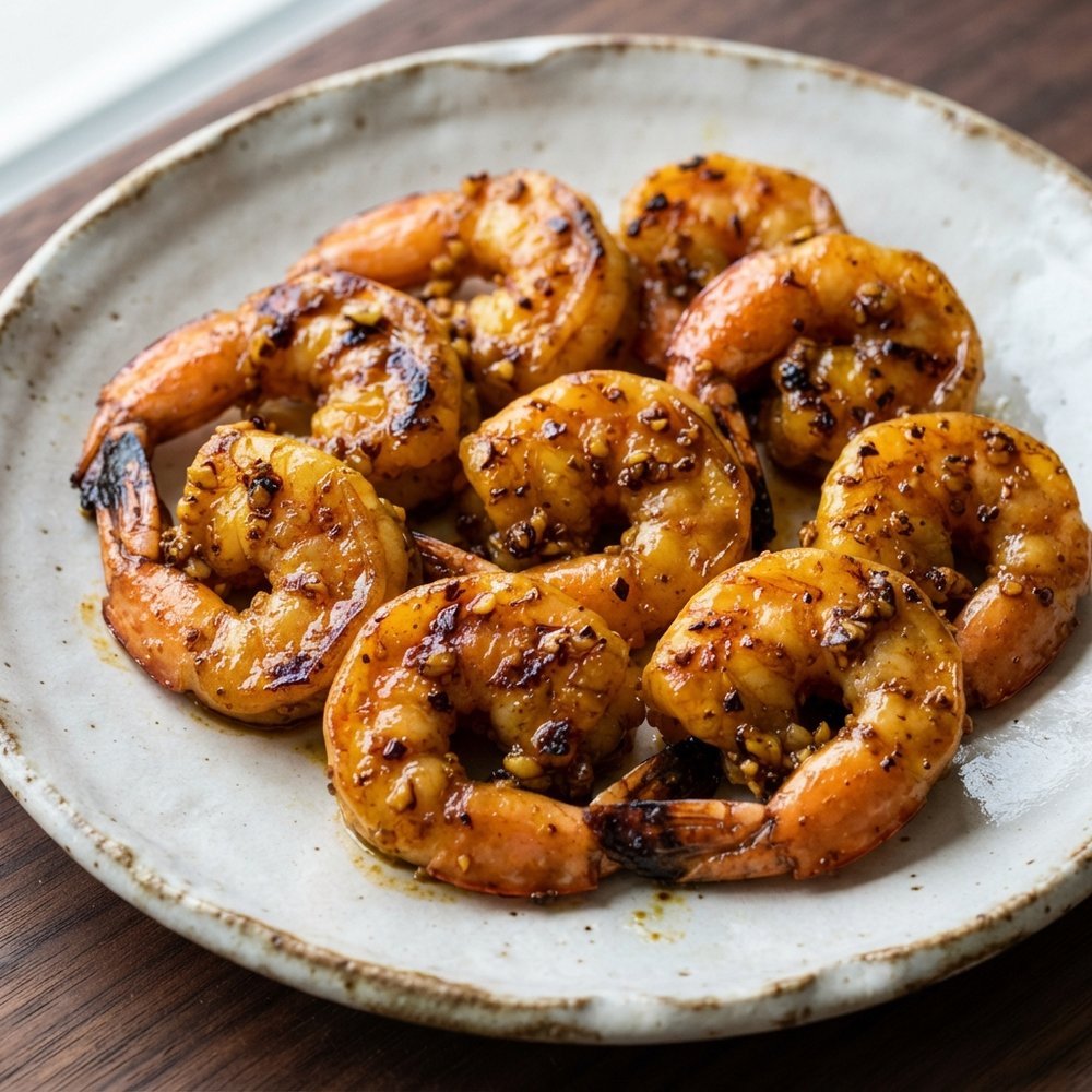 Thai-Inspired Grilled Curry Shrimp
