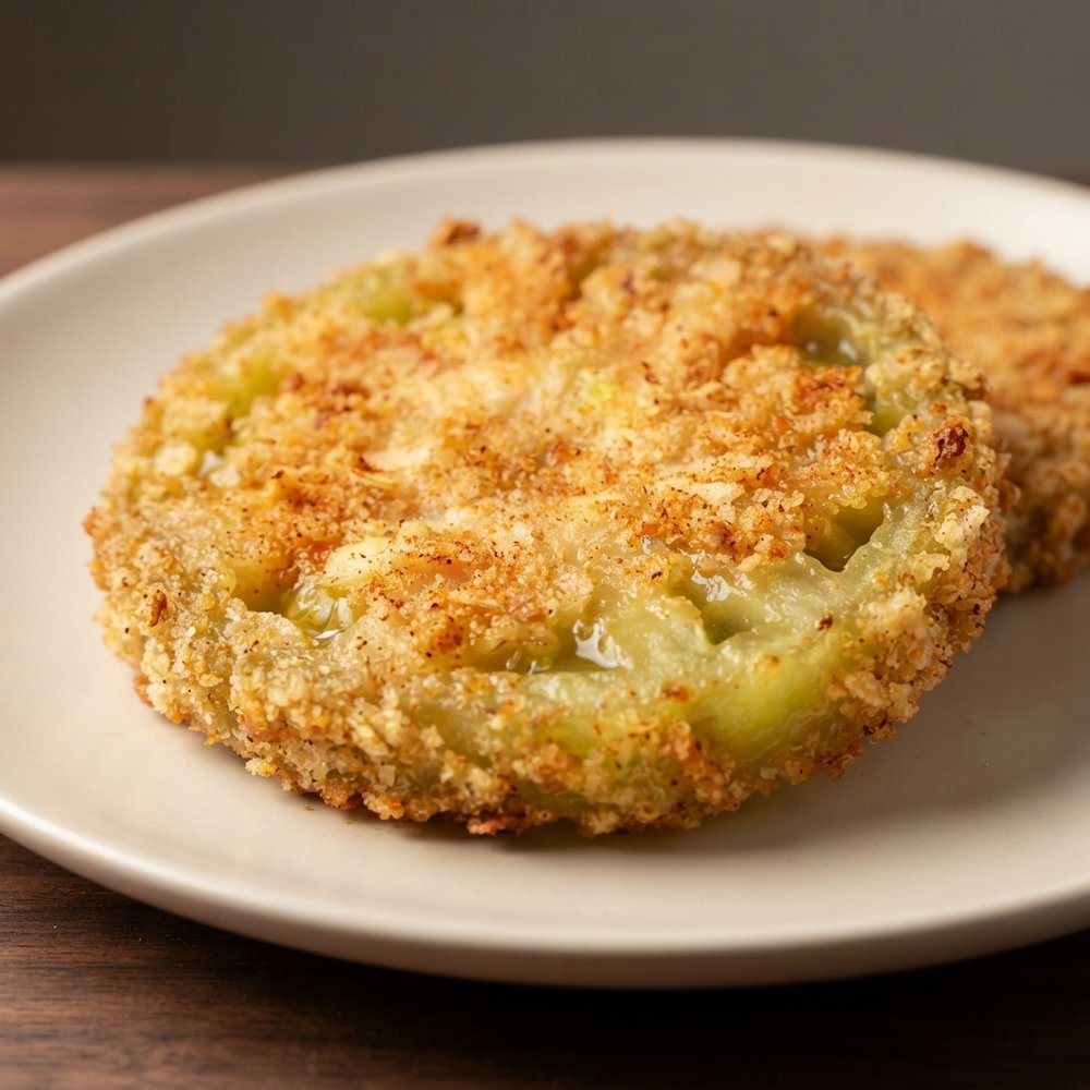 Crispy Air-Fried Green Tomatoes