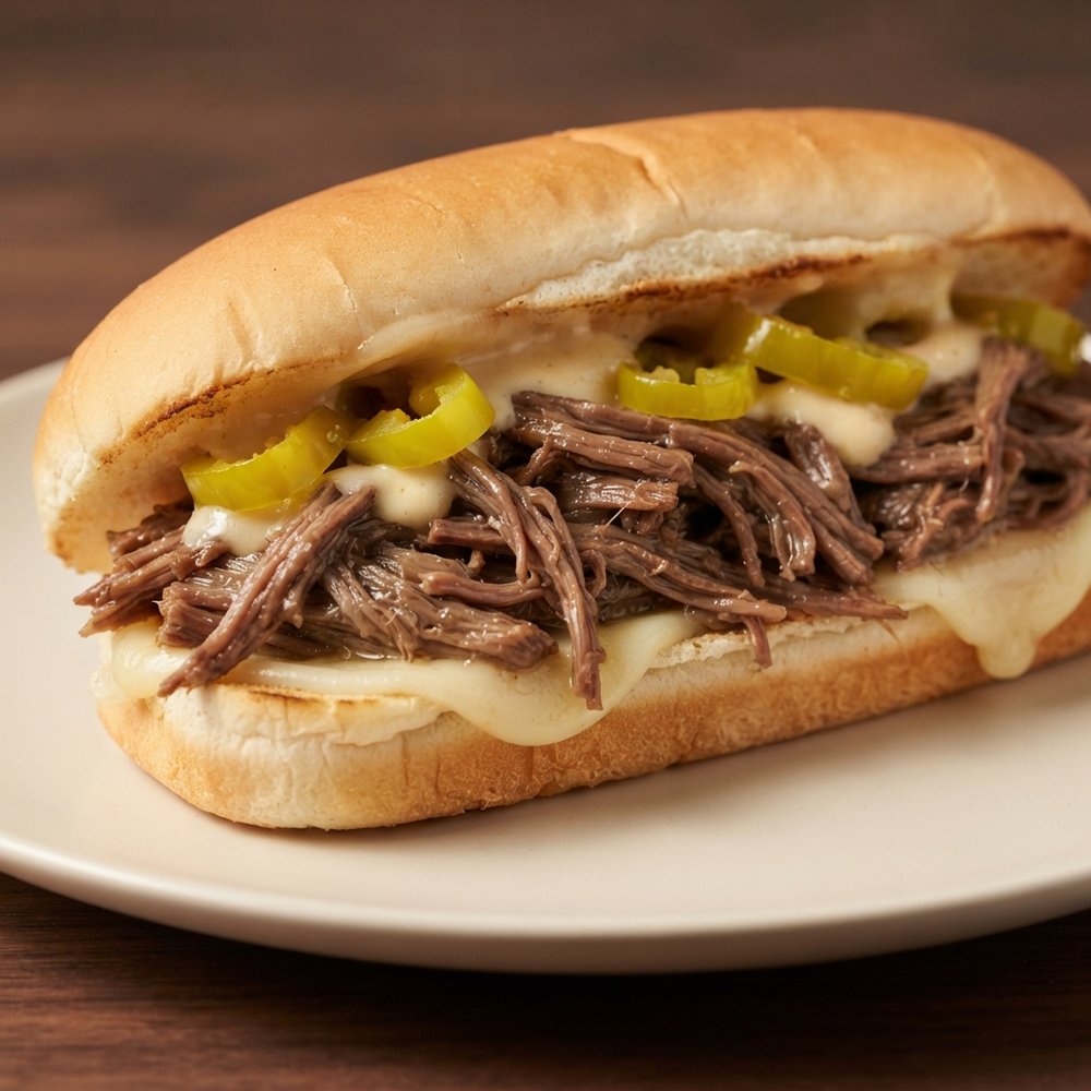 Mississippi Pot Roast Philly-Style Sandwich
