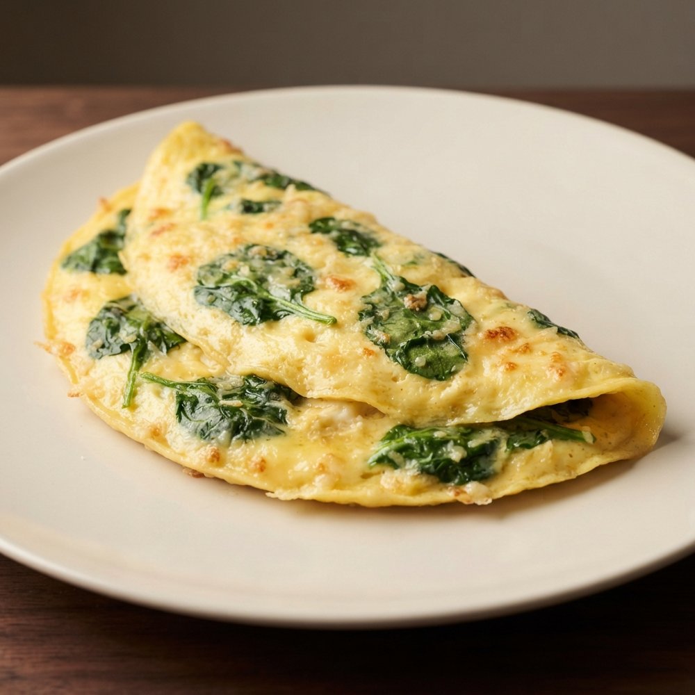 Baby Spinach Omelet