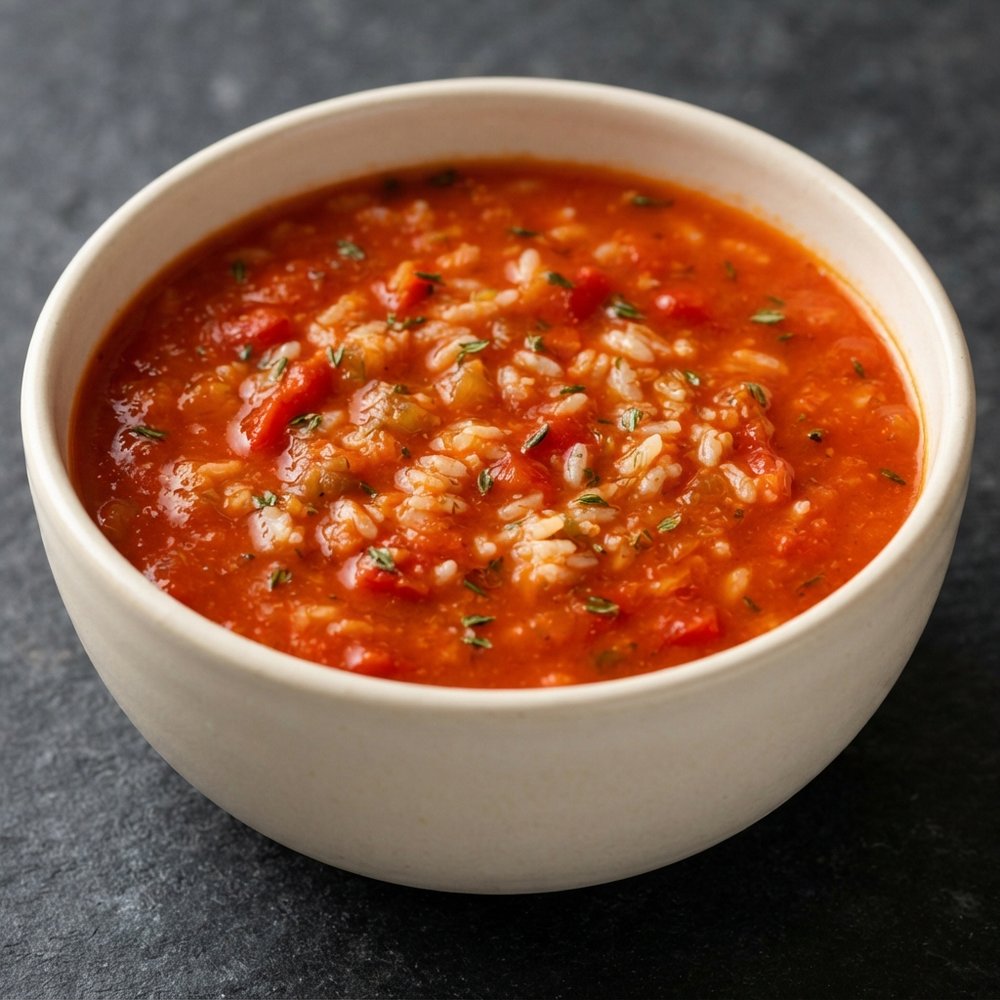 Spicy Red Bell Pepper Soup