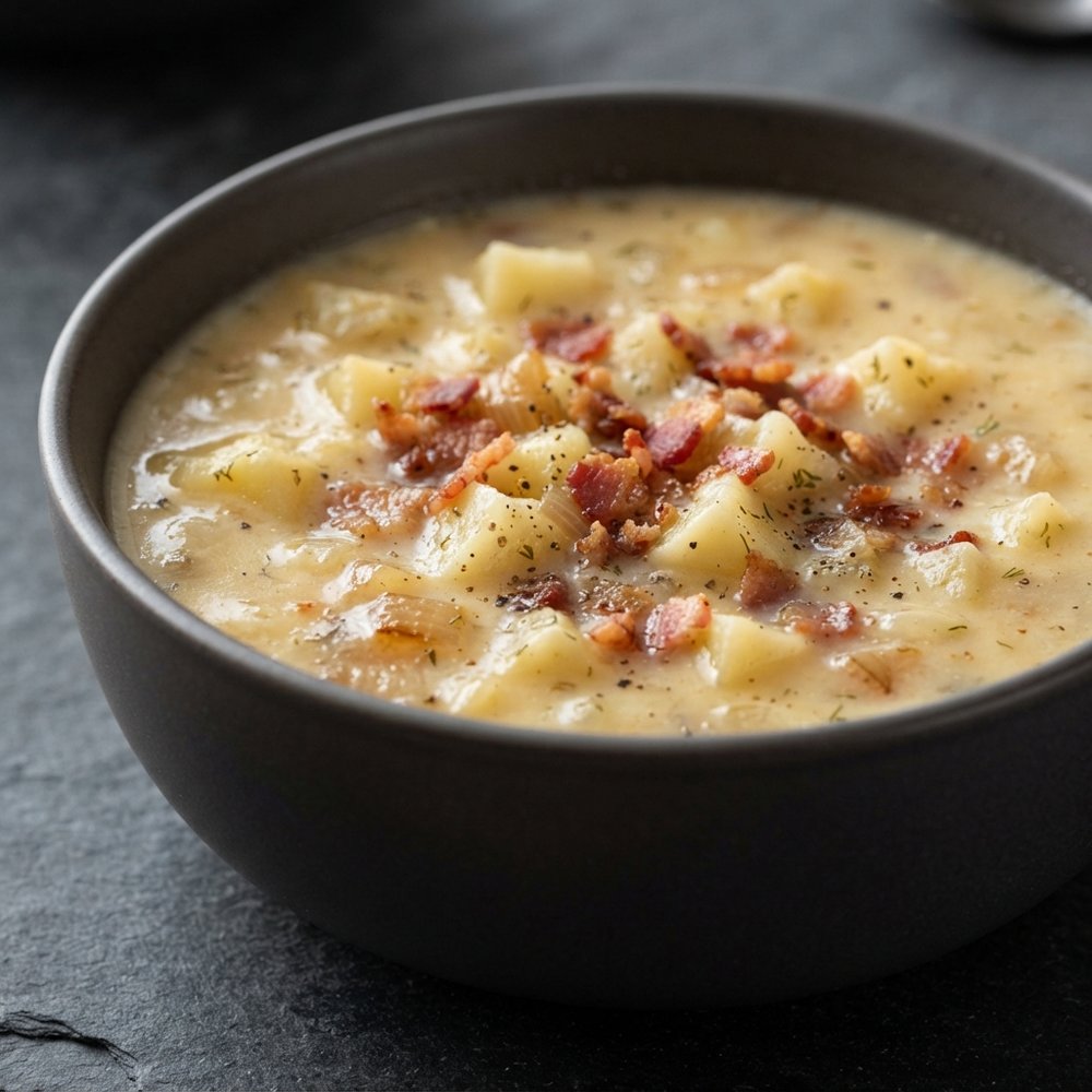 Fast and Silky Potato Soup