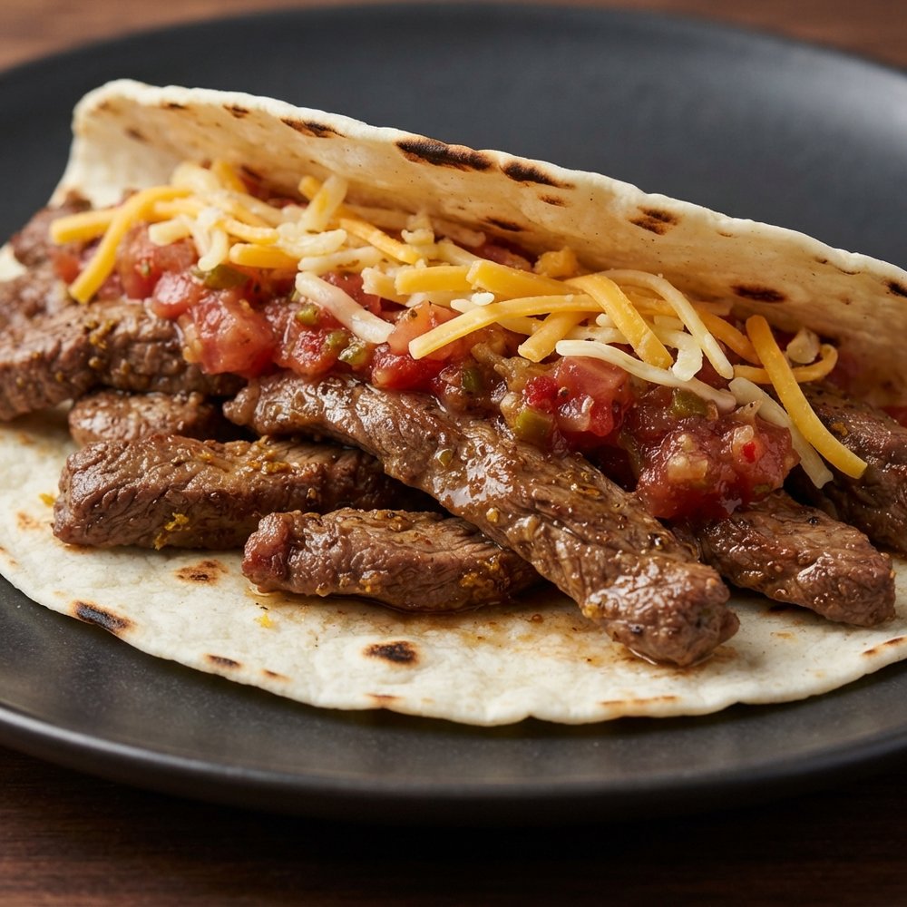 Citrus-Lime Beef Fajita Wraps
