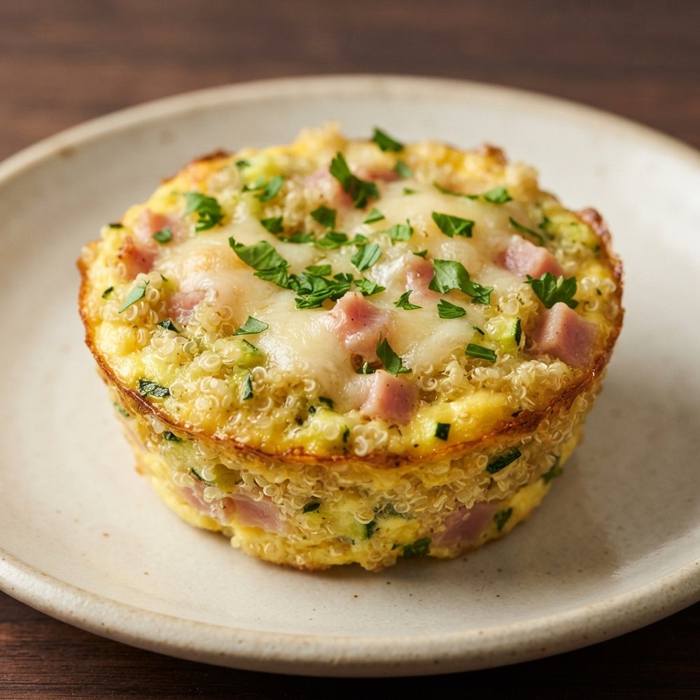 Quinoa-Stuffed Mini Frittatas