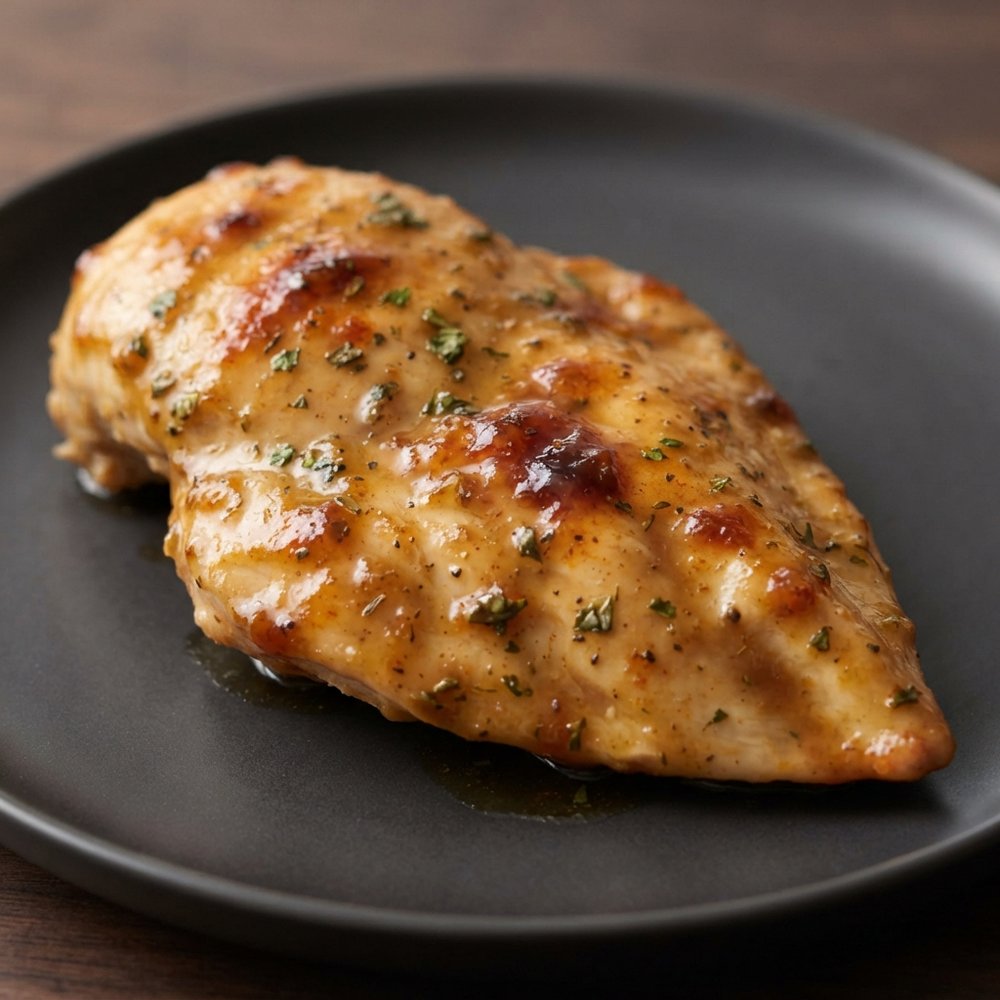 Oven-Roasted Honey Mustard Chicken Breasts