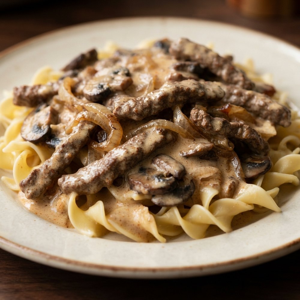 Steak Beef Stroganoff