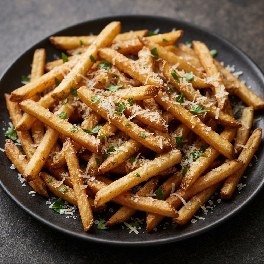 Crispy Truffle-Parmesan Fries