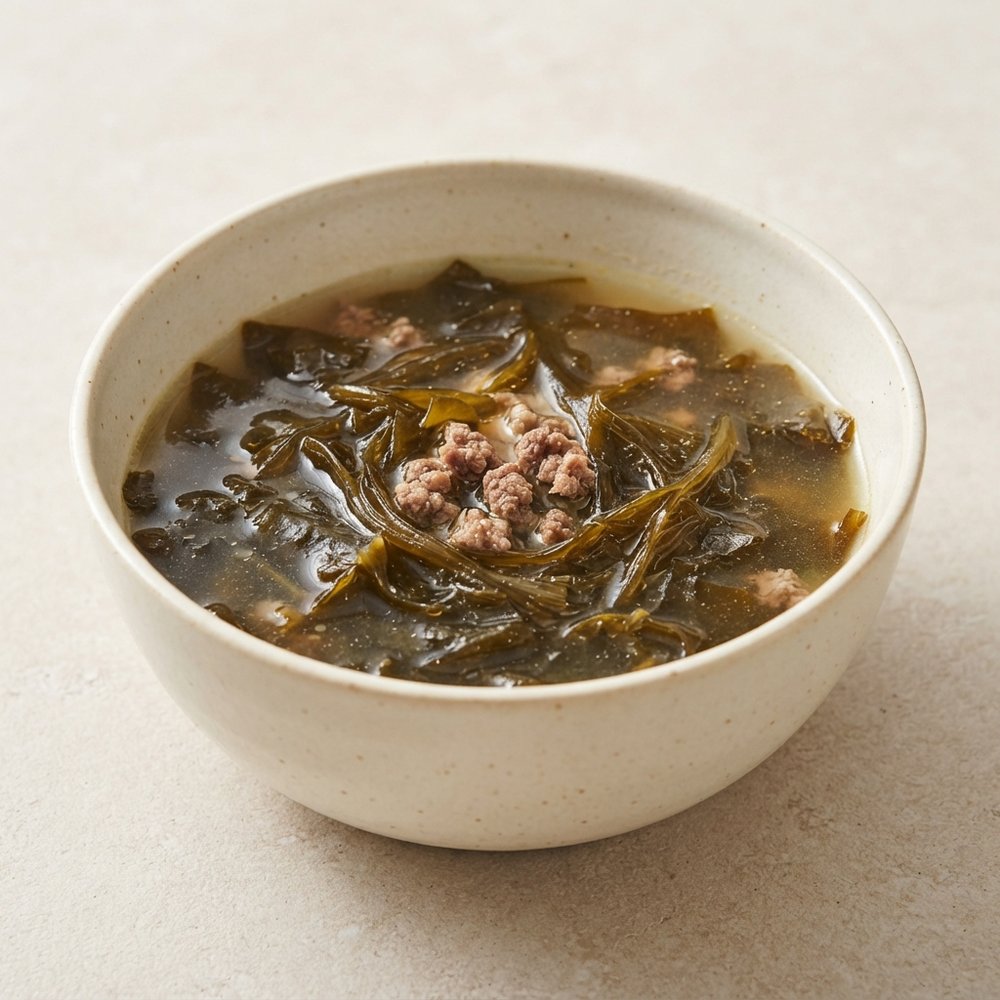 Korean Miyeok-Guk (Beef Seaweed Soup)