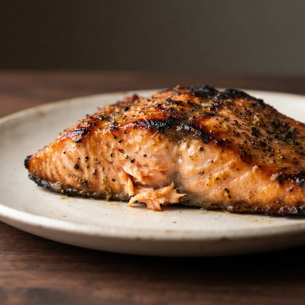 Marinated Grilled Salmon Fillets