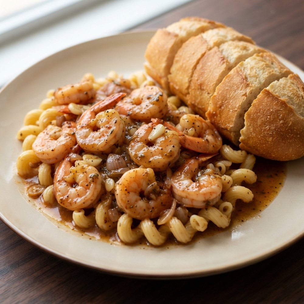Cajun-Style New Orleans BBQ Shrimp
