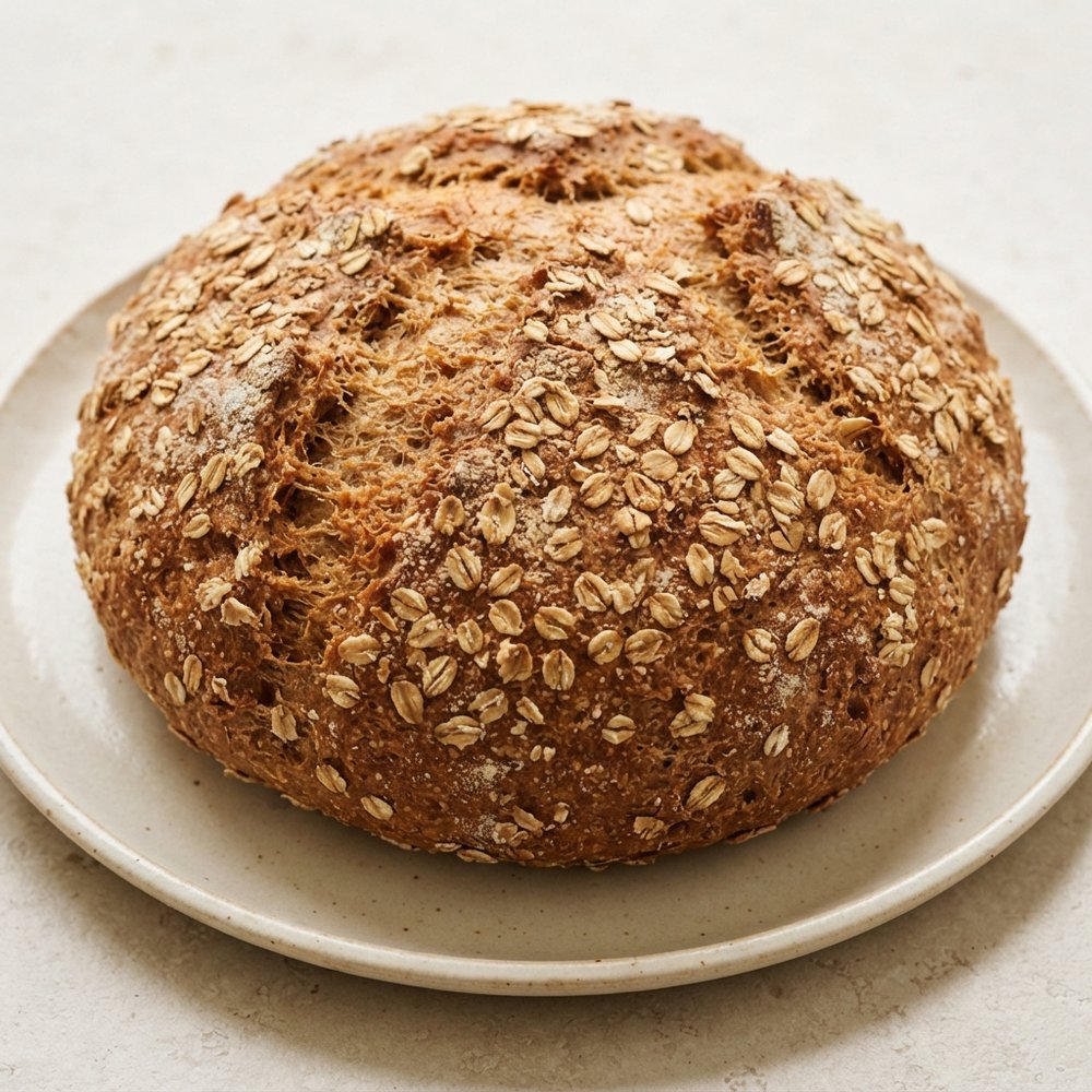 Quick Whole Wheat Oat Bread