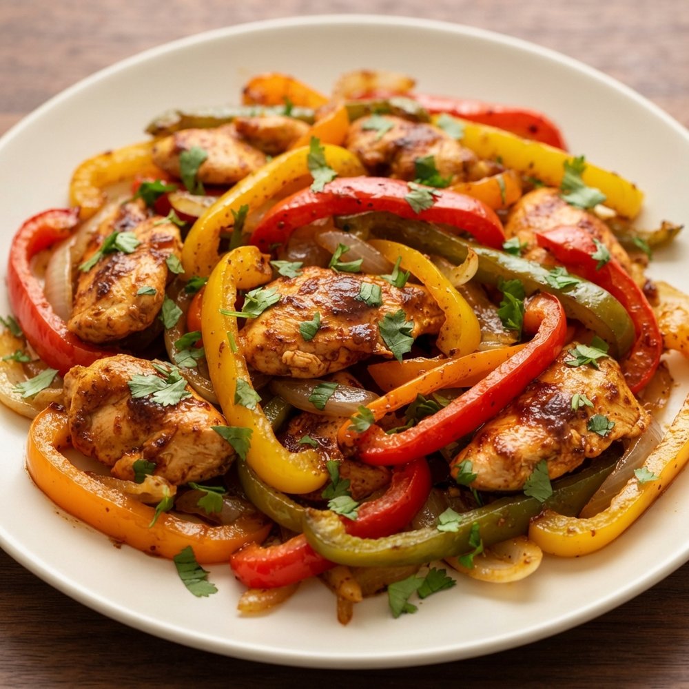 Sheet Pan Chicken Fajitas