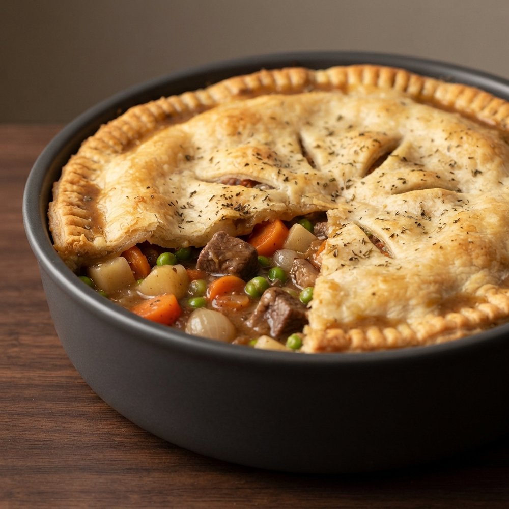 Classic Hearty Meat Pot Pie