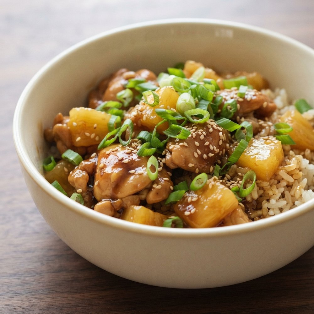 Crockpot Teriyaki Chicken and Rice