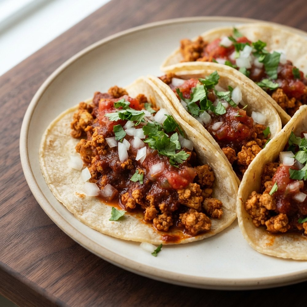 Plant-Based Tacos al Pastor
