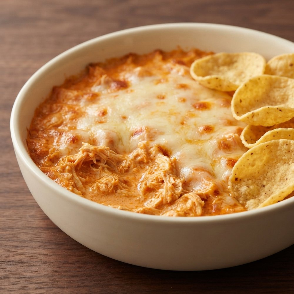 Buffalo Ranch Chicken Cheese Party Dip