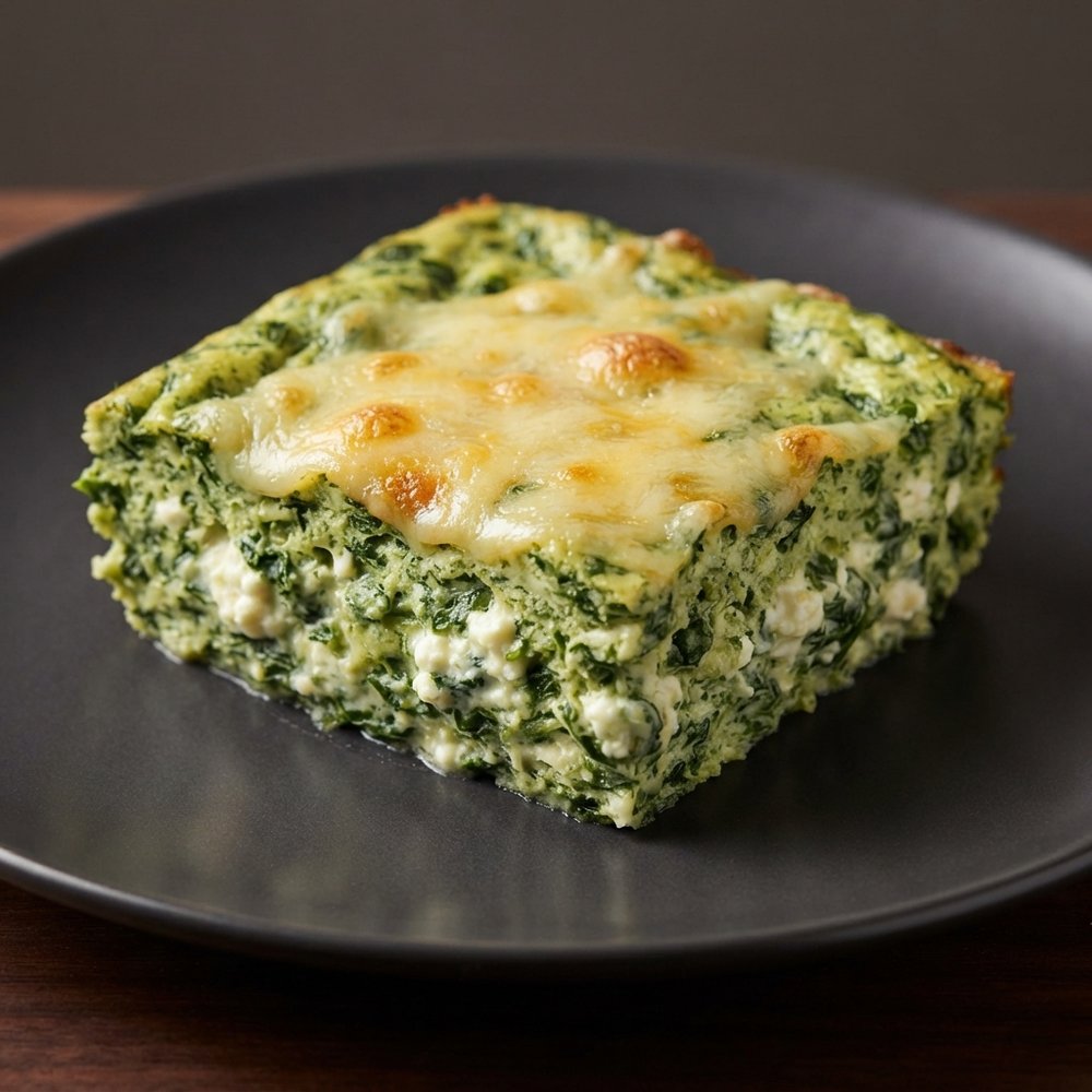 Grandma's Baked Spinach Soufflé Casserole