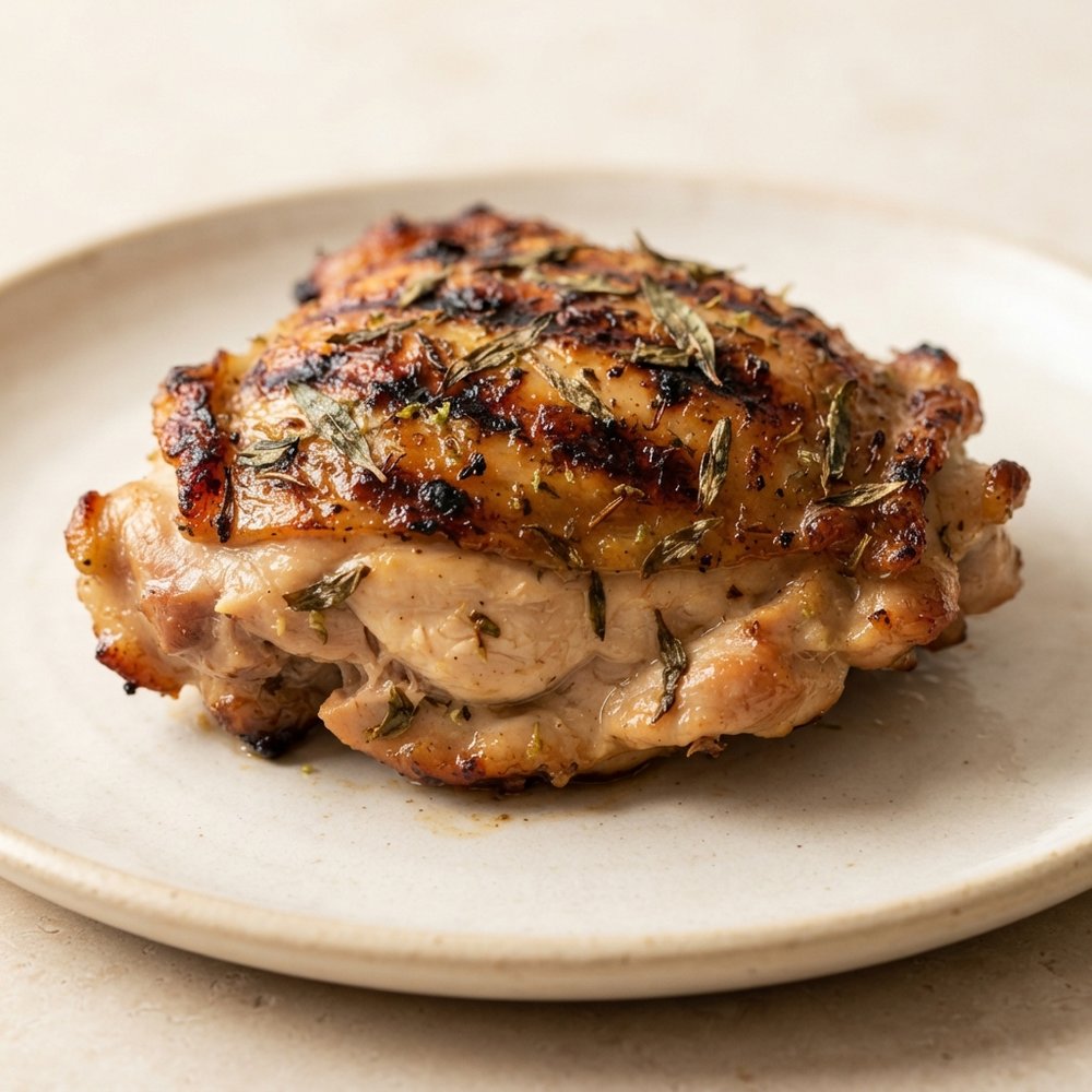 Grilled Chicken Thighs with Lime and Tarragon