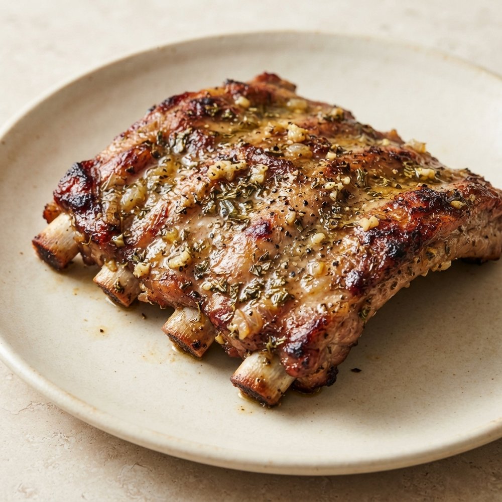 Lemon-Oregano Greek Baby Back Ribs