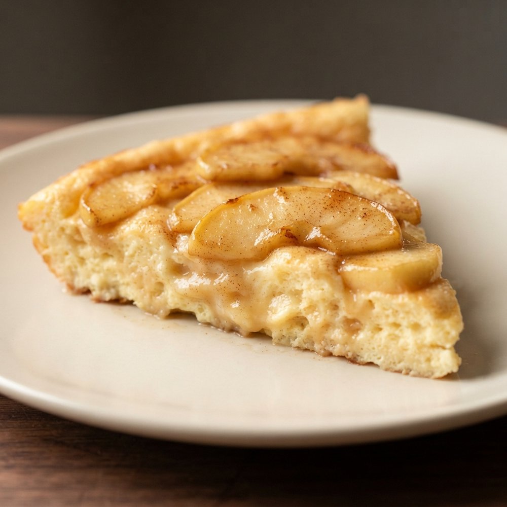 Airy Baked Apple Omelet