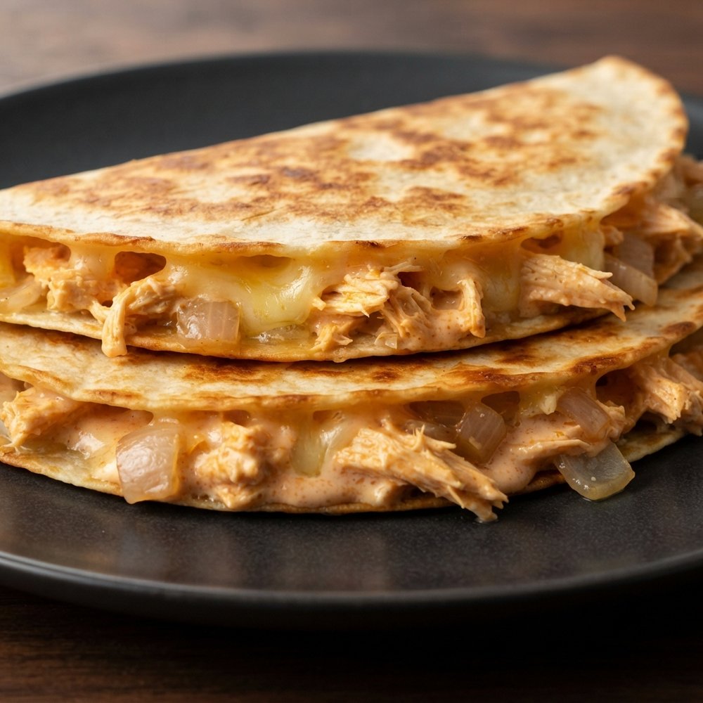 Buffalo Chicken Quesadillas