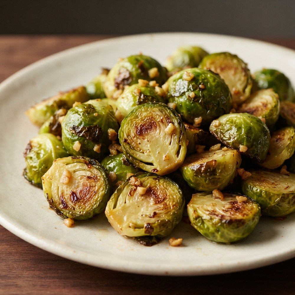 Pan-Roasted Brussels Sprouts