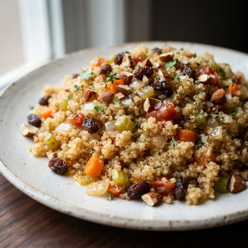 Almond and Quinoa Pilaf