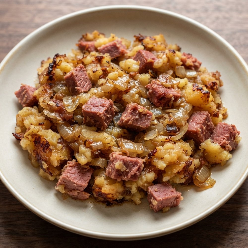 Hearty Corned Beef Hash with Potatoes
