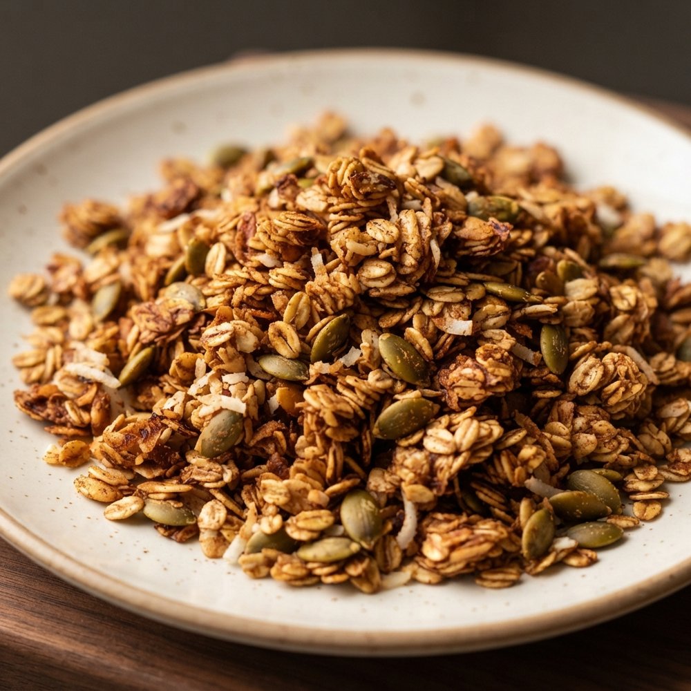 Pumpkin Seed & Oat Granola Clusters