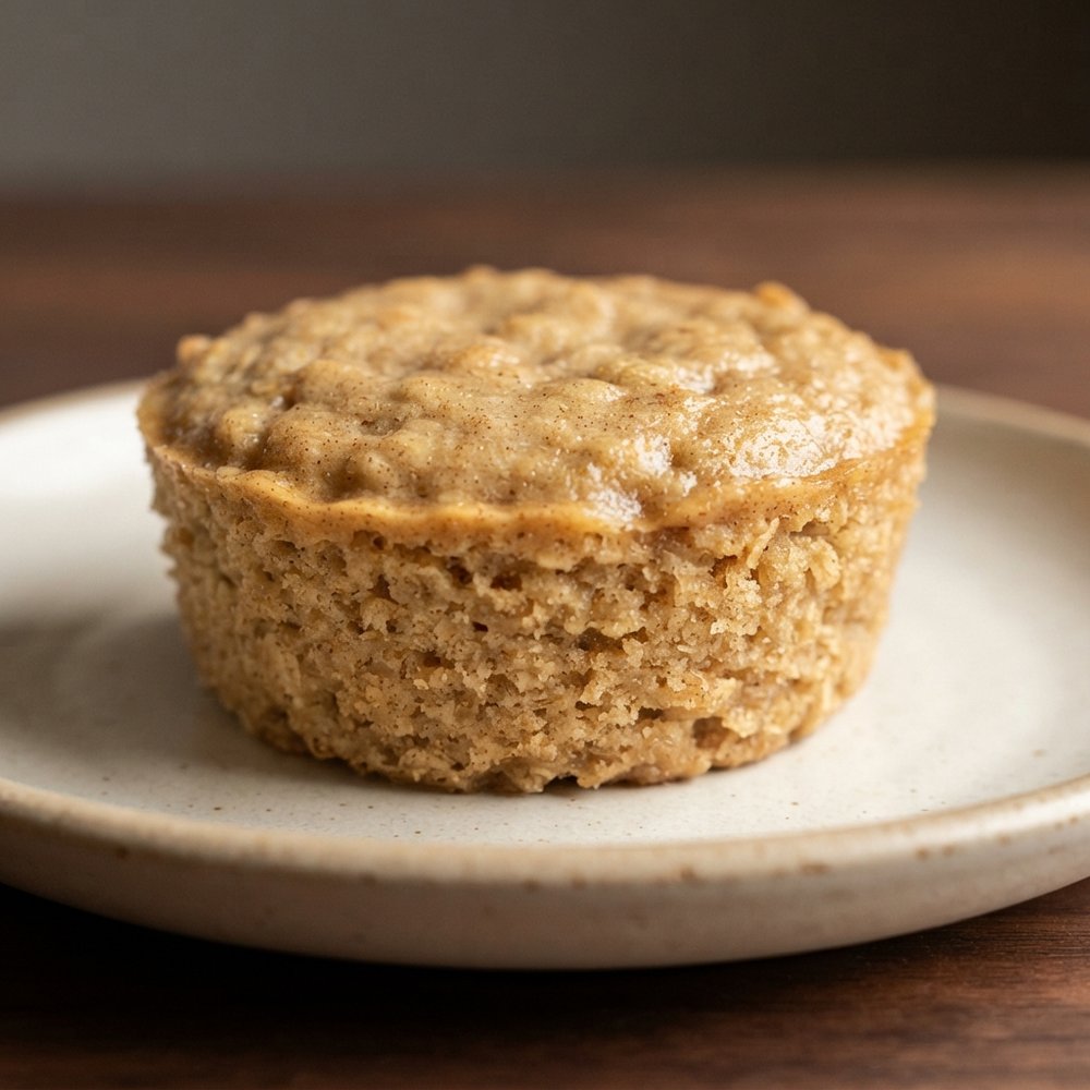 Banana Oatmeal Mug Bake (Microwave)