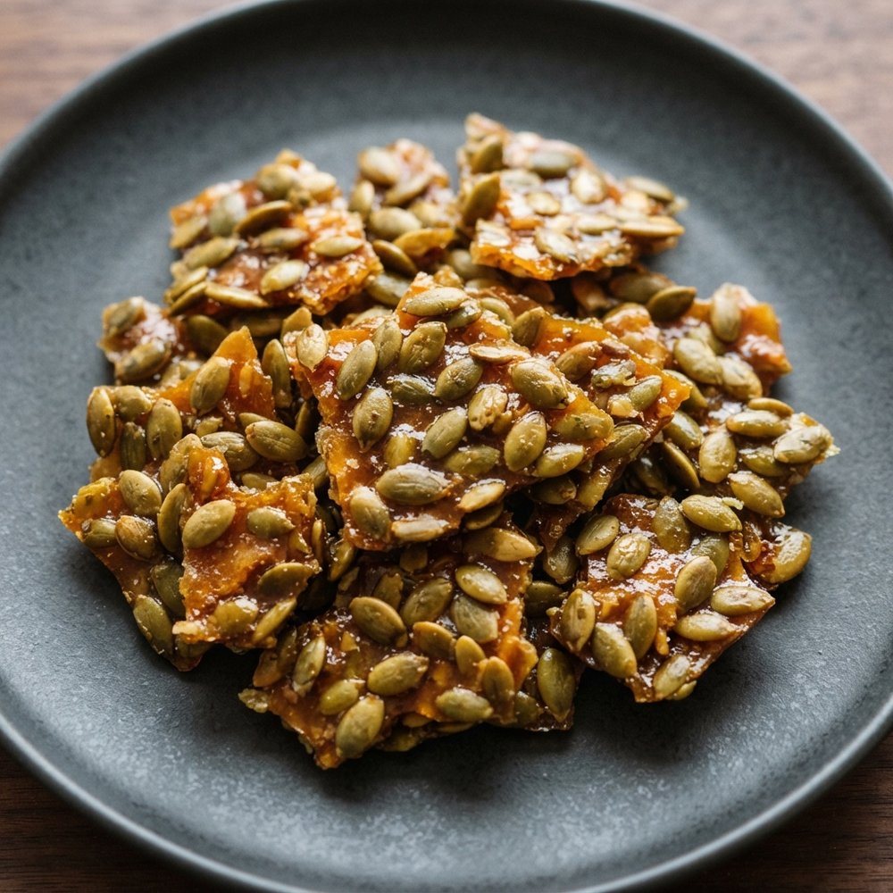 Crisp Pumpkin Seed Candy Brittle