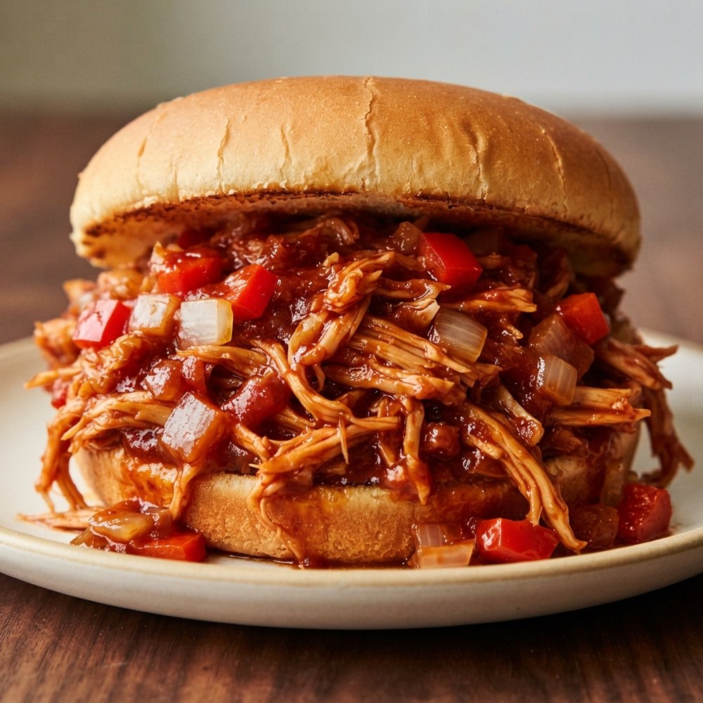 Crockpot Jackfruit Sloppy Joes