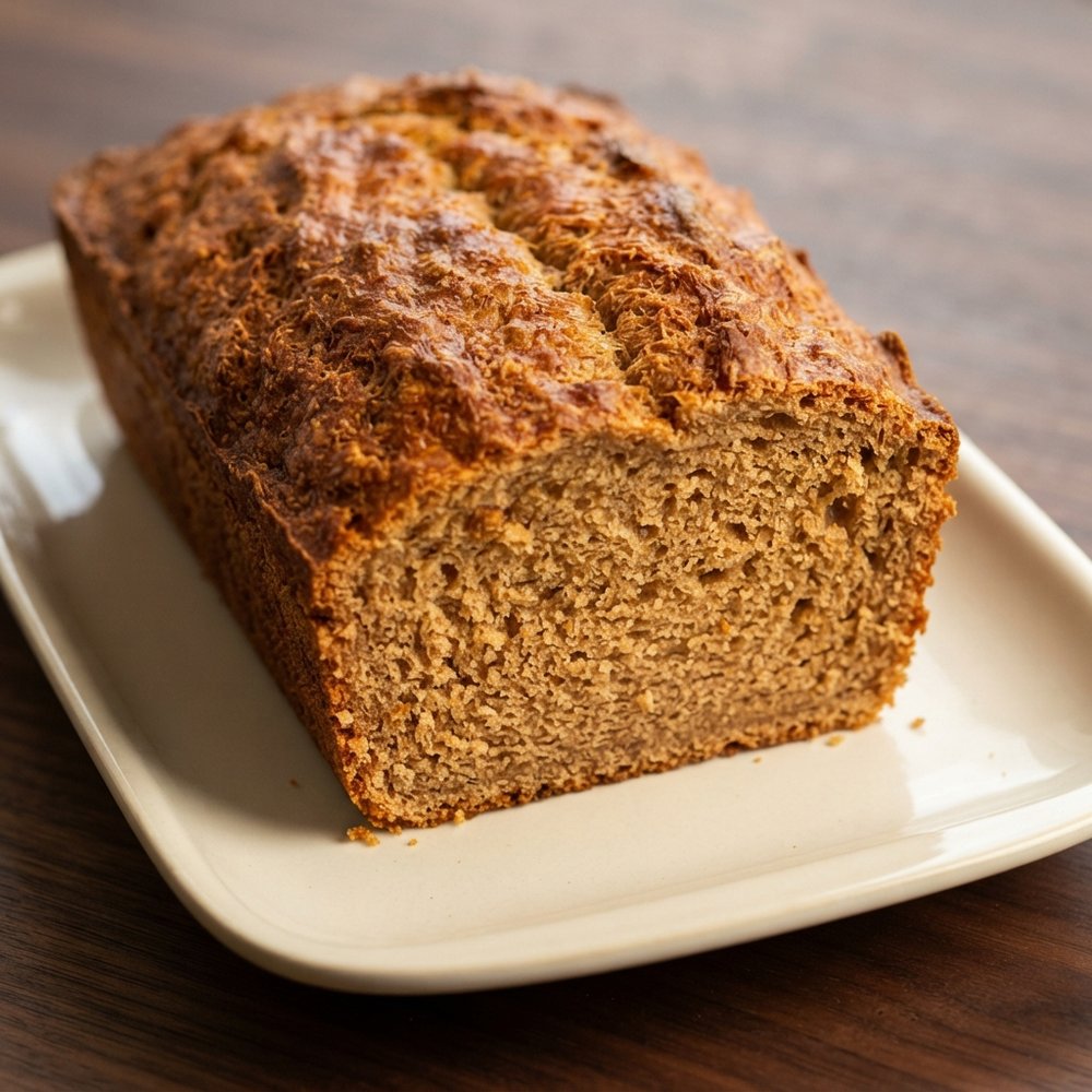 Hearty Whole-Wheat Beer Loaf