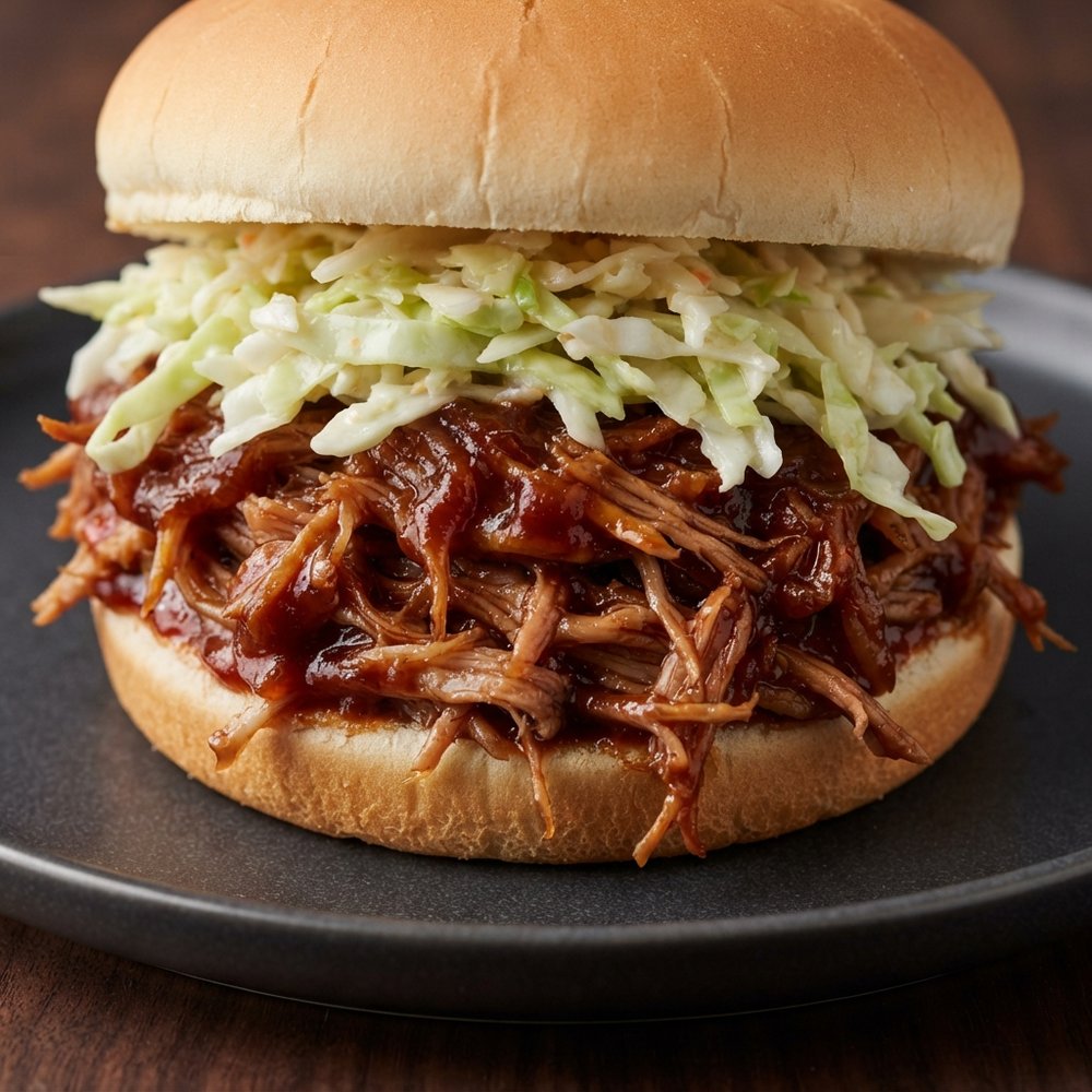 Pressure Cooker Dr Pepper Pulled Pork Sandwiches