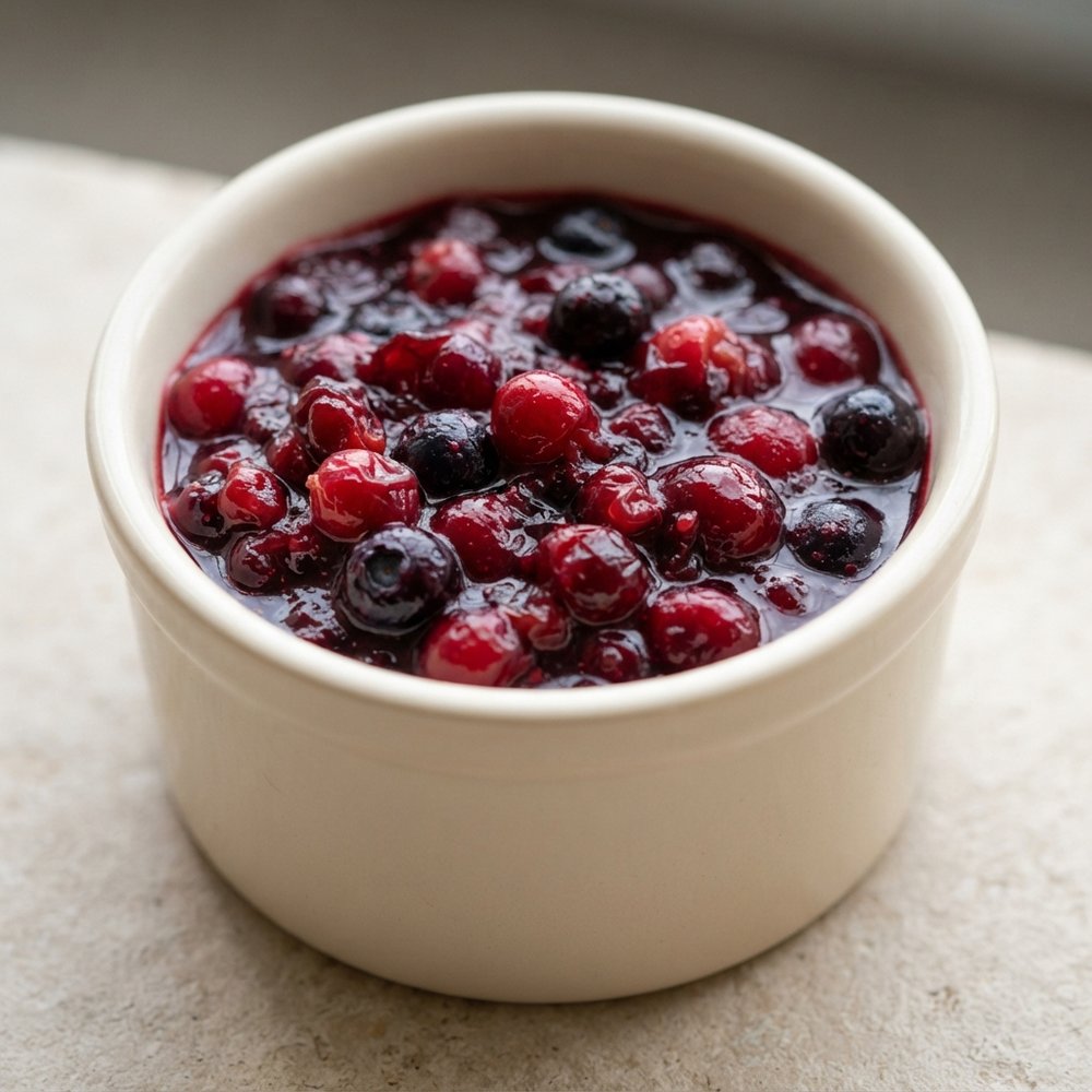 Blueberry Cranberry Compote