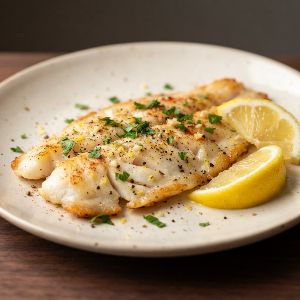 Crisp Lemon-Pepper Tilapia in the Air Fryer