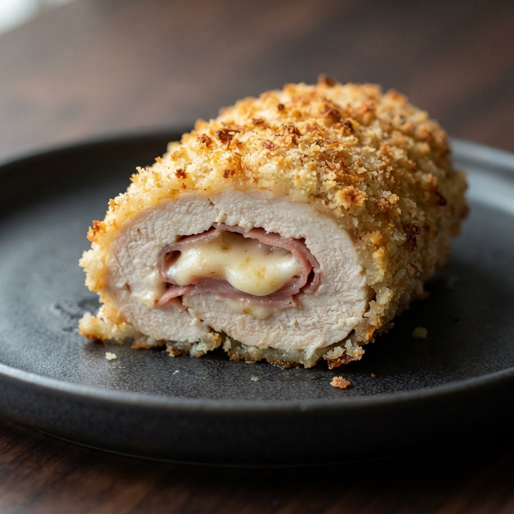 Air-Fried Chicken Cordon Bleu