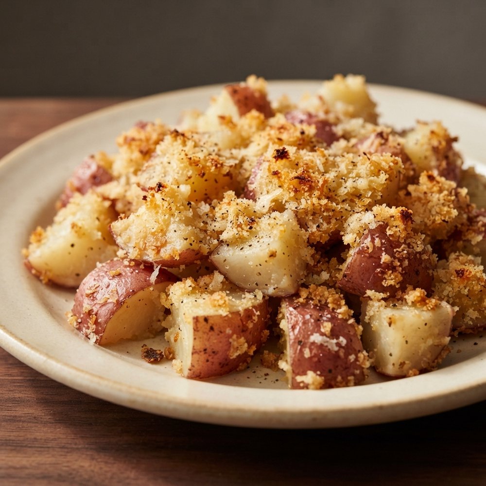 Grilled Potato Au Gratin