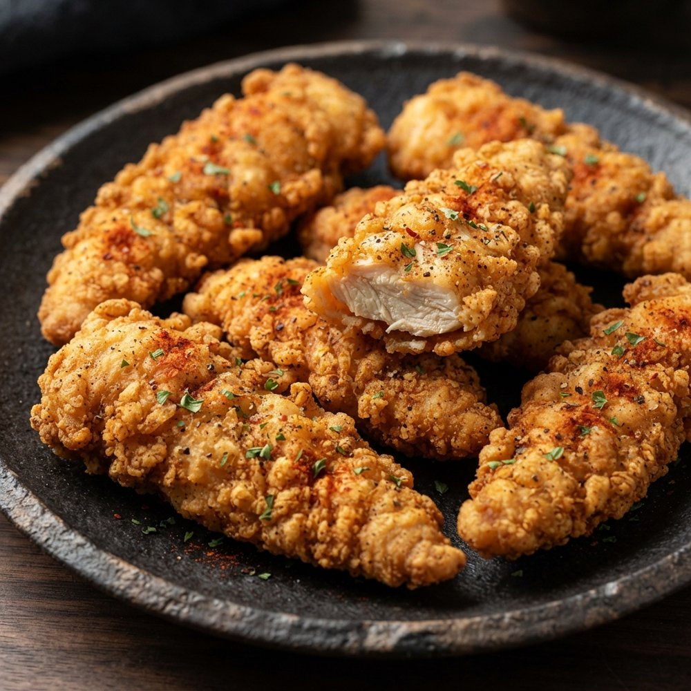 Crispy Air-Fried Chicken Tenders