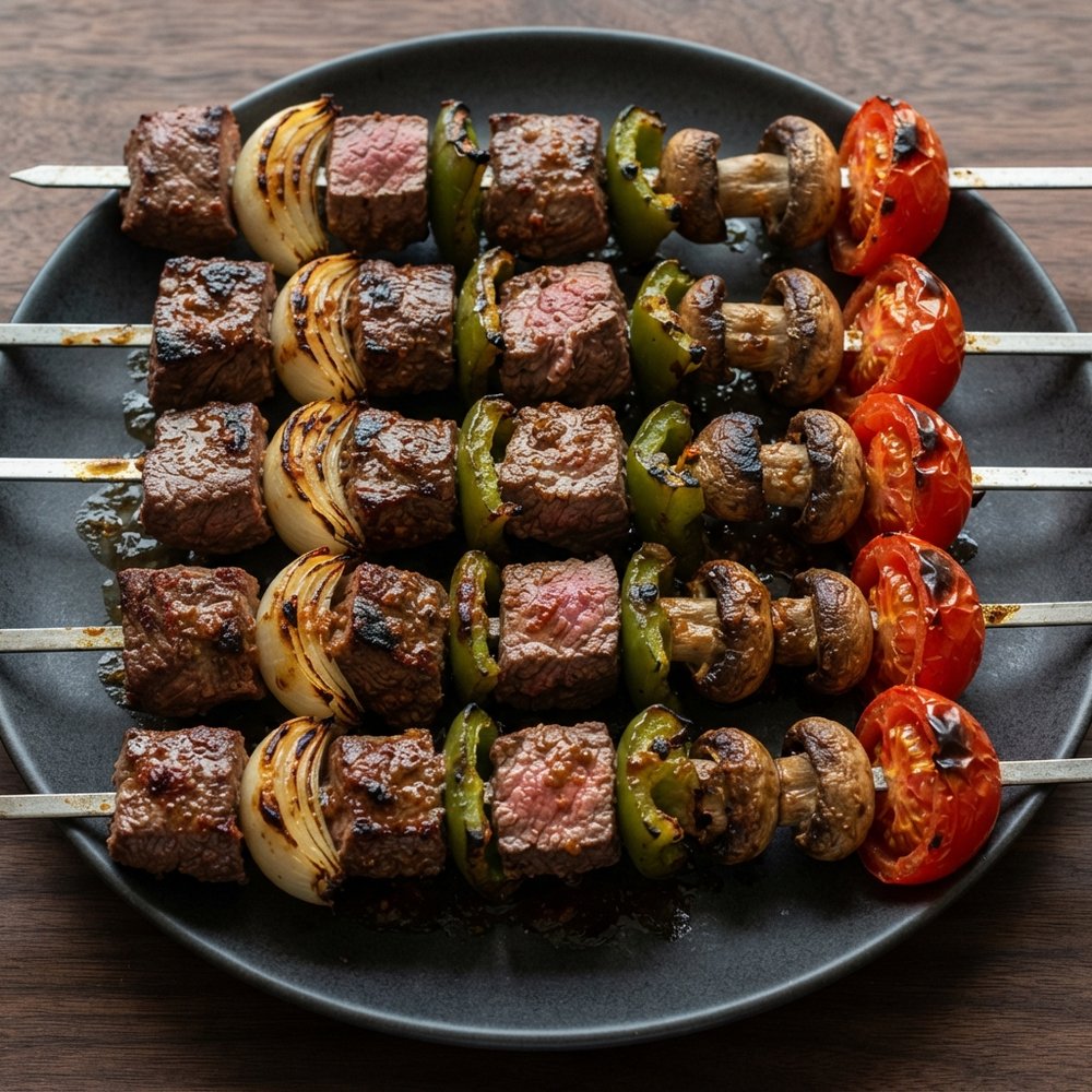 Armenian Lamb Shish Kebab Skewers