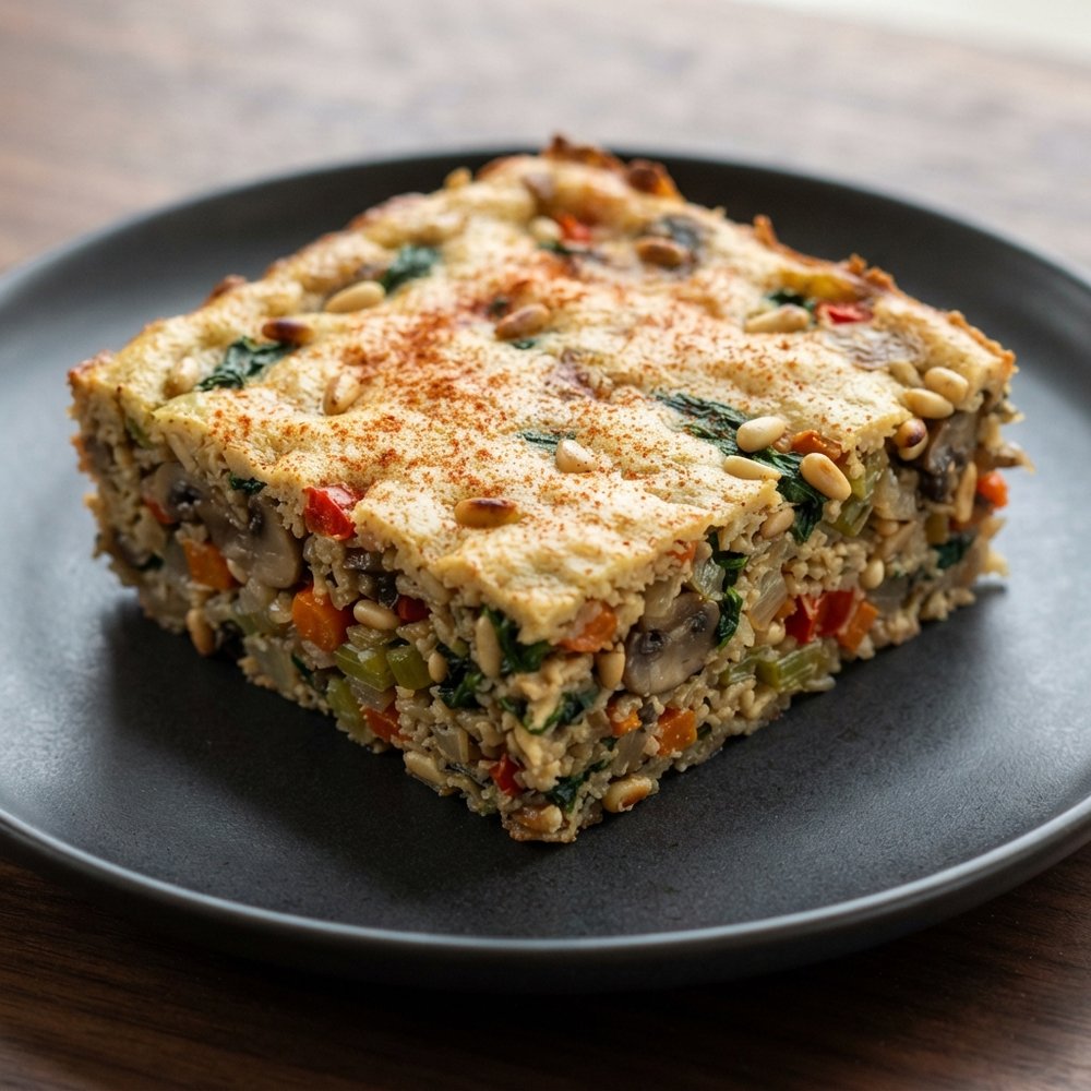 Farfel and Vegetable Kugel Bake