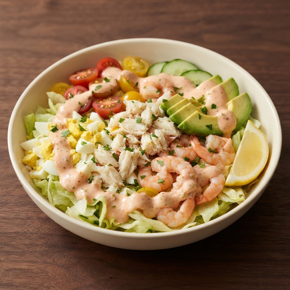 Shrimp and Crab Louie Salad